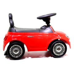 Fiat 500 Ride On Cars Licensed  Push Car - 620 RD - Colorland Toys