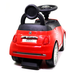 Fiat 500 Ride On Cars Licensed  Push Car - 620 RD - Colorland Toys