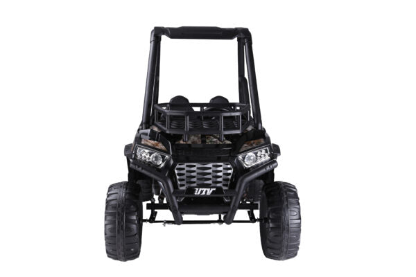 Megastar UTV Ride On Car Buggy For Kids Black JS360 - Colorland Toys