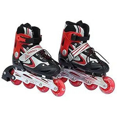 In - Line Skate Shoes 39 - 43 Red 8901CDT - L - Colorland Toys