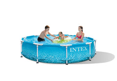 Intex Beachside Metal Frame Pool 305x76cm 28206 - Colorland Toys