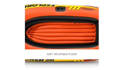 Intex Explorer 200 Inflatable Boat with Paddle 185x94x41cm - Colorland Toys