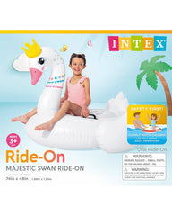 Intex Majestic Swan Ride - on 57562 - Colorland Toys
