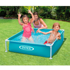 Intex Mini Frame Square Pool For Children 122 x 122cm 57173 - Colorland Toys