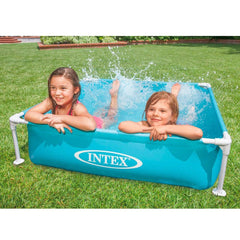 Intex Mini Frame Square Pool For Children 122 x 122cm 57173 - Colorland Toys