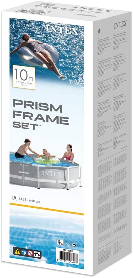 Intex Prism Frame Pool 10ft X 30in 26700 - Colorland Toys