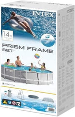 Intex Prism Frame Round Above Ground Pool 427x107cm 26720 - Colorland Toys