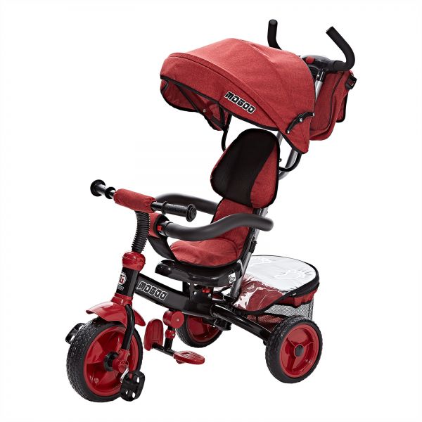 Mogoo Trike Maroon MG-375 - Colorland Toys