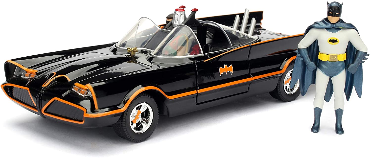 Jada Batman 1966 Classic Batmobile 1:24 Classic 253215001 - Colorland Toys