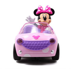 Jada Disney Minnie Roadster Racer RC Vehicle 19cm 253074001 - Colorland Toys