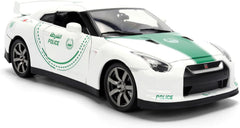 Jada Dubai Police 2009 Nissan GR-R 1:18 9337030314R00 - Colorland Toys