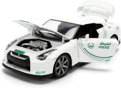 Jada Dubai Police 2009 Nissan GR-R 1:18 9337030314R00 - Colorland Toys