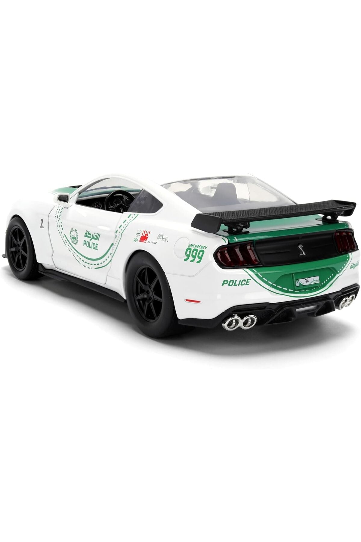 Jada - Dubai Police Ford Mustang 1:24 Die-Cast Model - Colorland Toys
