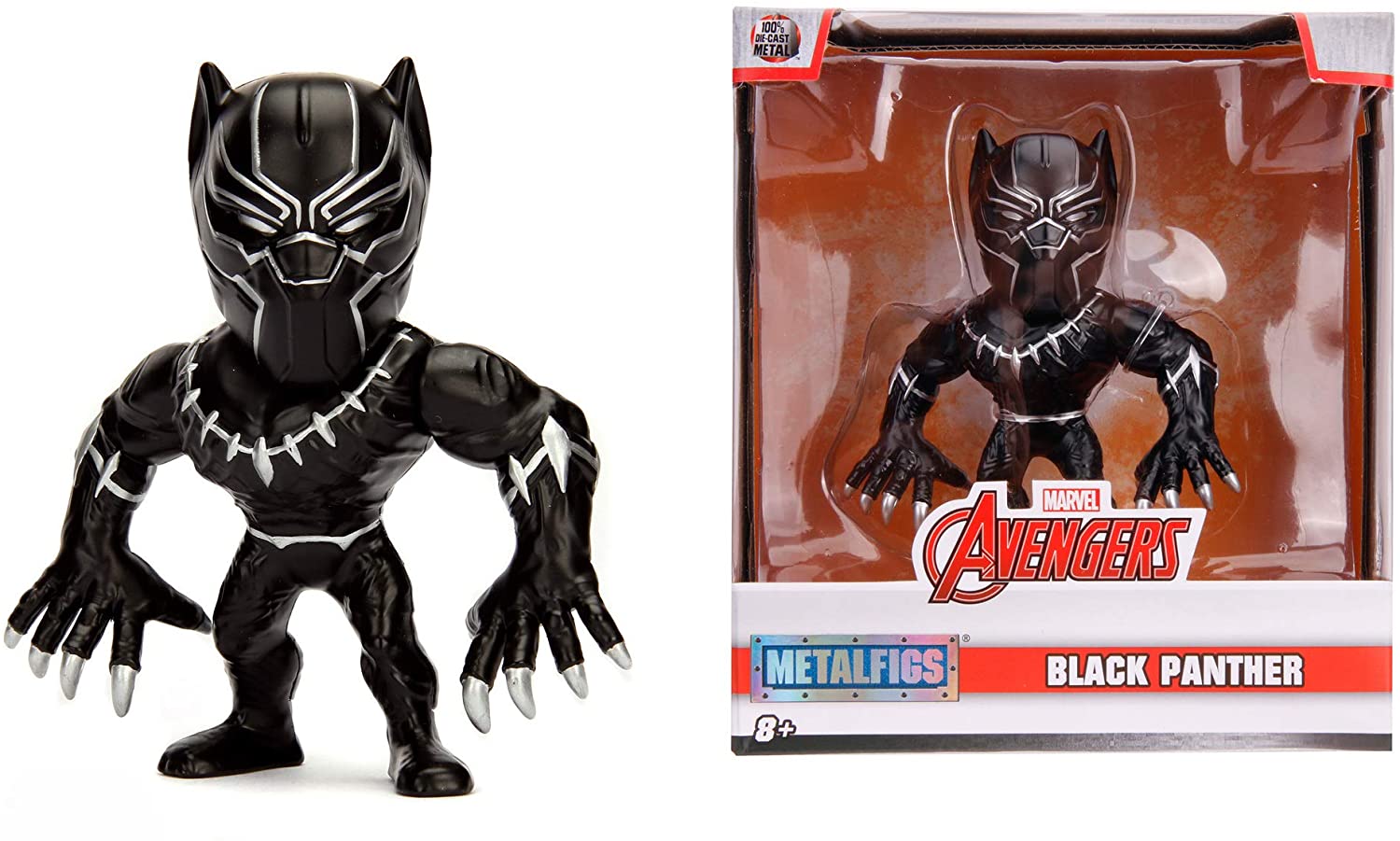 Jada Marvel Black Panther Figure 4inch 253221002 - Colorland Toys