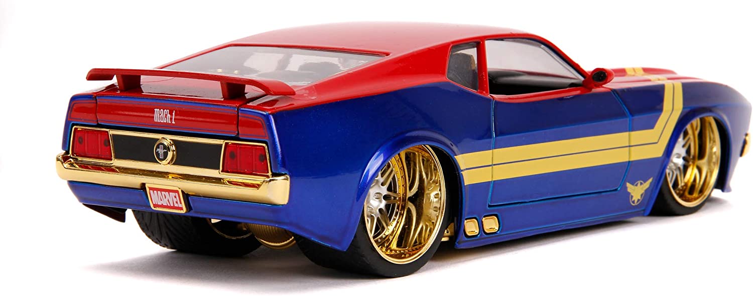 Jada Marvel Captain Marvel Ford Mustang 1:24 253225009 - Colorland Toys