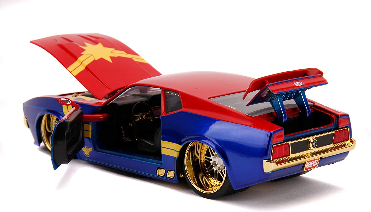 Jada Marvel Captain Marvel Ford Mustang 1:24 253225009 - Colorland Toys