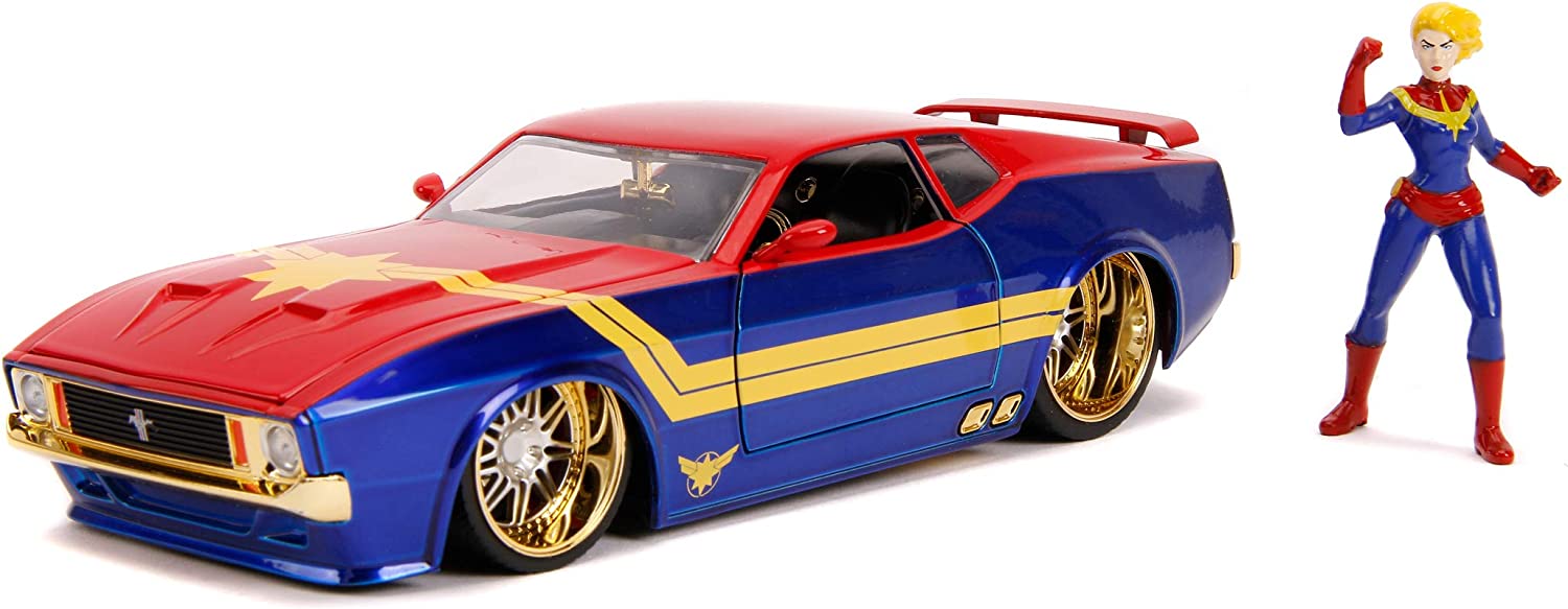 Jada Marvel Captain Marvel Ford Mustang 1:24 253225009 - Colorland Toys