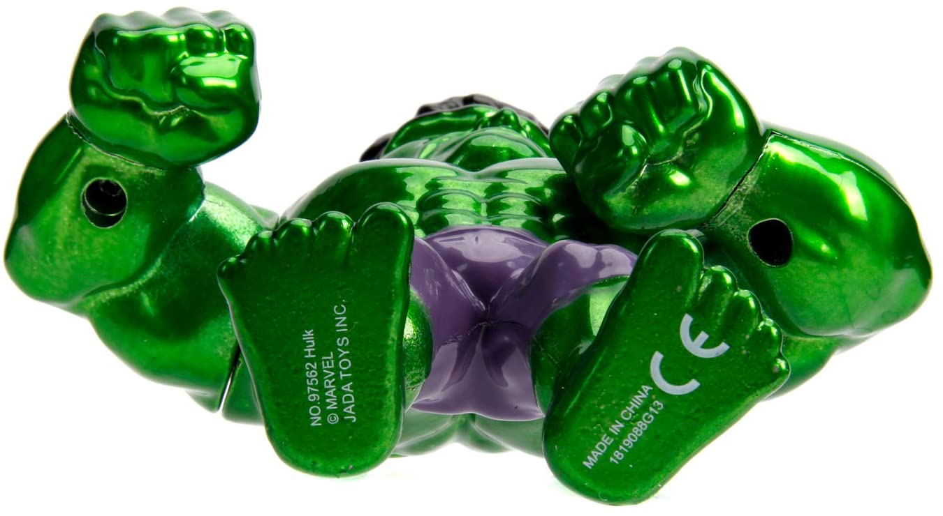 Jada Marvel Hulk Metal Figure 4inch 253221001 - Colorland Toys