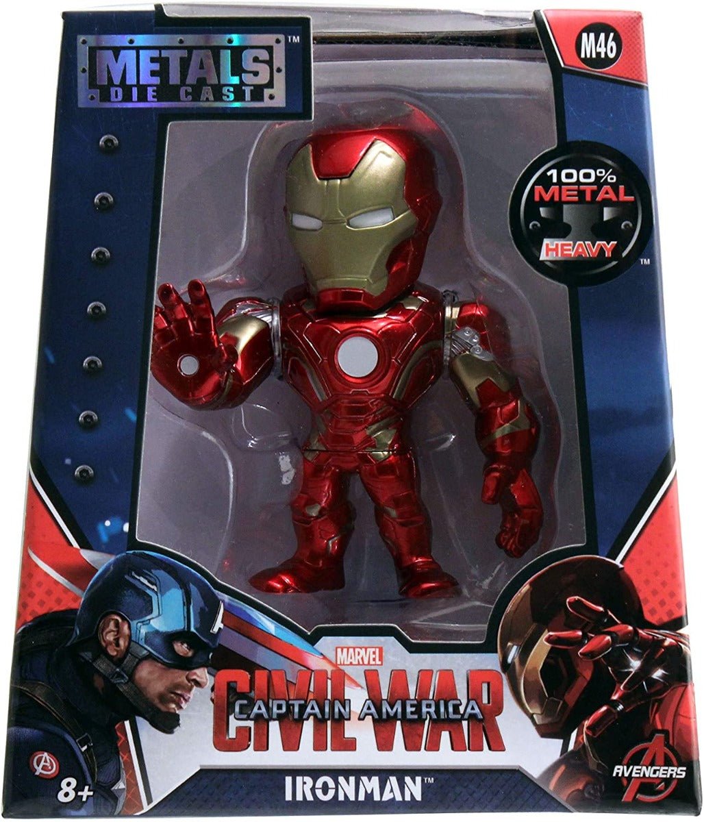 Jada Marvel Ironman Figure 4inch 253221010 - Colorland Toys