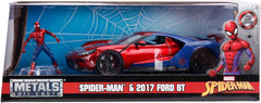 Jada Marvel Spiderman 2017 Ford GT 1:24 Scale 253225002 - Colorland Toys