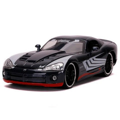 Jada Marvel Venom 2008 Dodge Viper 1:24 Scale 253225015 - Colorland Toys