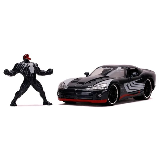 Jada Marvel Venom 2008 Dodge Viper 1:24 Scale 253225015 - Colorland Toys