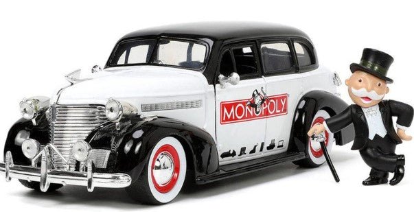 Jada Monopoly Uncle Pennybags & 1939 Chevrolet Master 1:24 253255048 - Colorland Toys