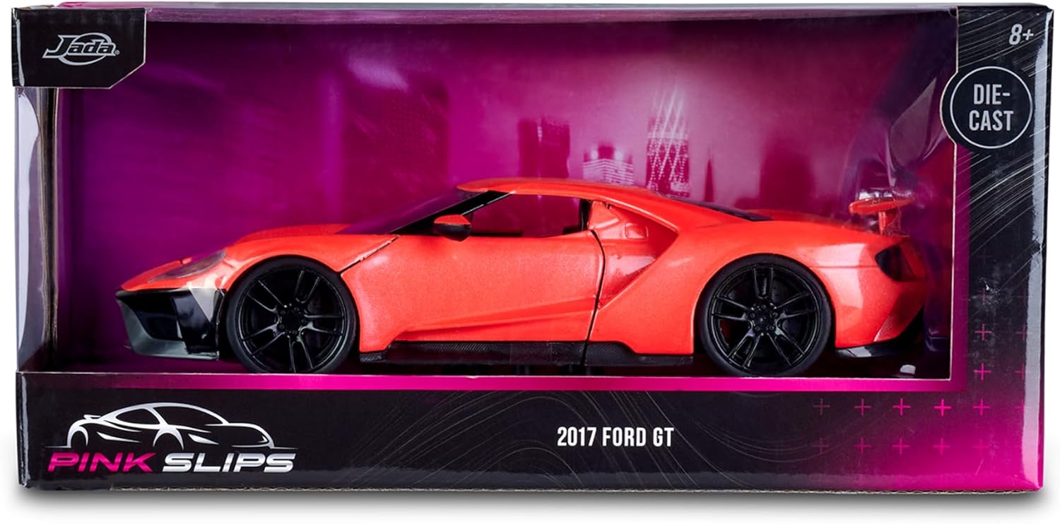 Jada Pink Slips 1:24 2017 Ford GT Metallic Orange 253293001 - Colorland Toys