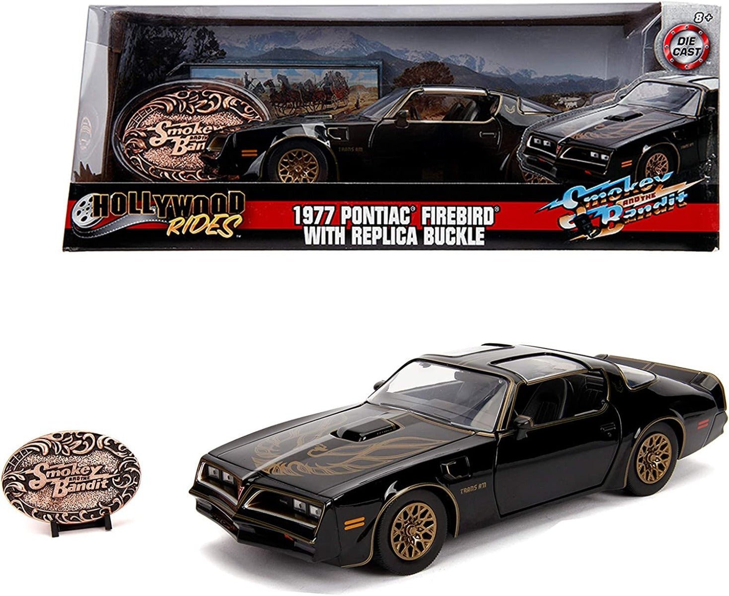 Jada Smokey and the Bandit 1977 Pontiac Firebird 1:24 253255001 - Colorland Toys