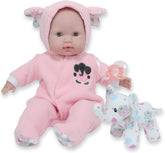 JC Toys Berenguer Boutique 38cm Pink Baby Doll with Elephant Theme - Colorland Toys