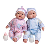 JC Toys La Baby Cuddle Babies Soft-Bodied Baby Doll - Colorland Toys