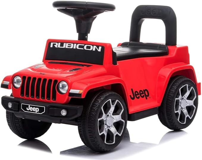 Jeep Wrangler Ride On Red SMBFP03
