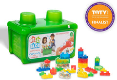 Jelly Blox Stash & Stack 2 - In - 1 Storage Case 931693 - Colorland Toys