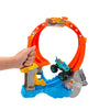 Hot Wheels Monster Trucks Corkscrew Shark Smash JFR08 - Colorland Toys