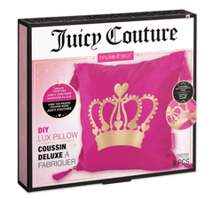 Juicy Couture DIY Deluxe Pillow with Gems & Tassels 4464 - Colorland Toys