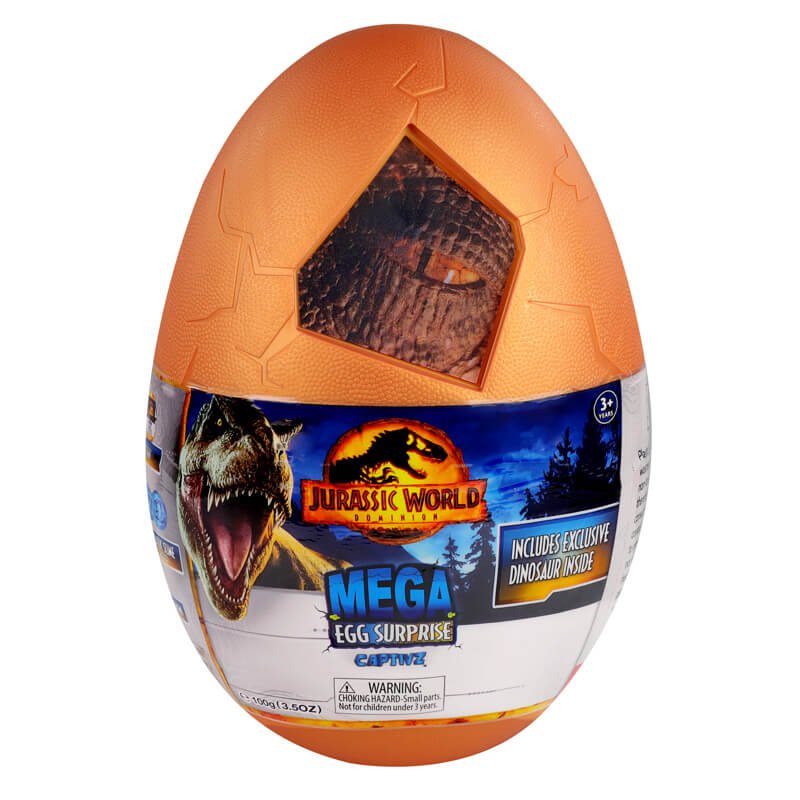 Jurassic Captivz Dominion Edition Mega Egg TM - JW - DMGE - Colorland Toys