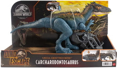 Jurassic World Dino Escape Mega Destroyers Carcharodontosaurus Blue HCM04/GWD60 - Colorland Toys