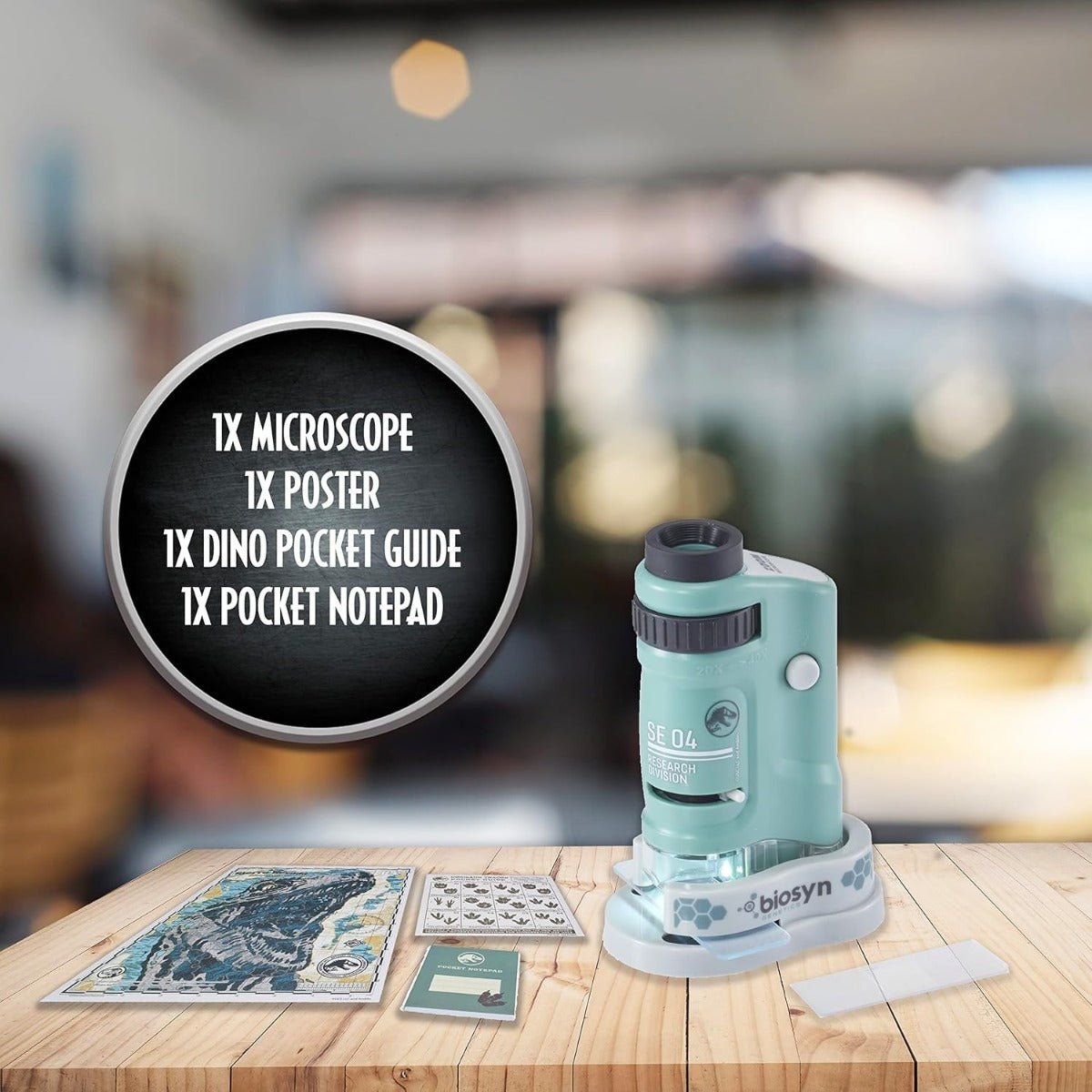 Jurassic World Dominion Microscope Explorer Kit JUR - 1020 - Colorland Toys