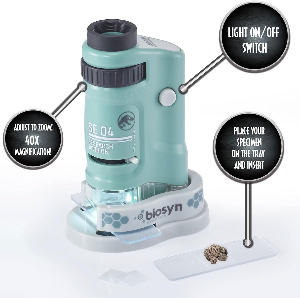 Jurassic World Dominion Microscope Explorer Kit JUR - 1020 - Colorland Toys