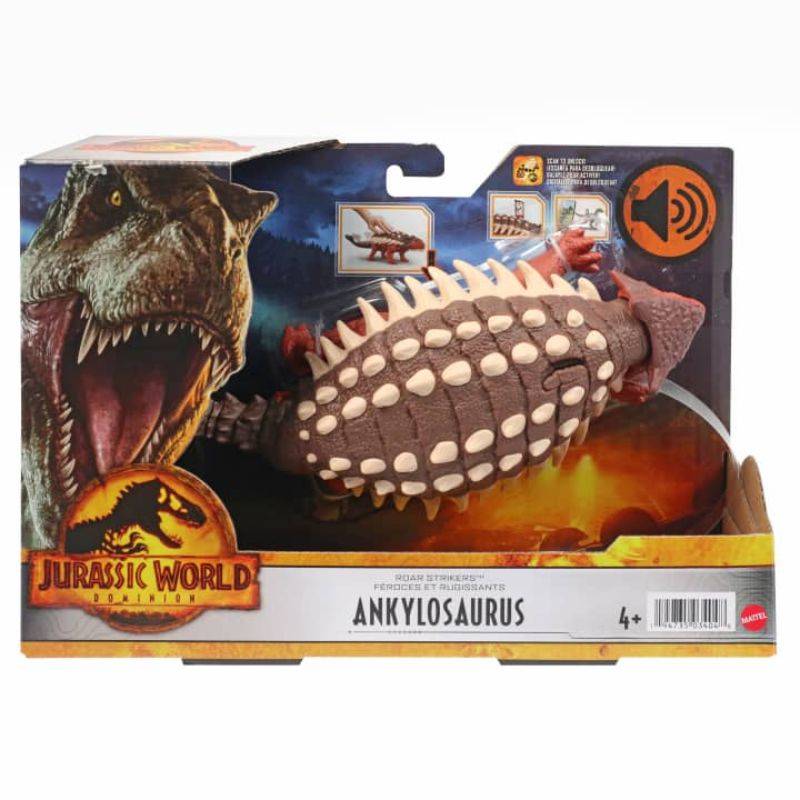 Jurassic World Dominion Roar Strikers - Ankylosaurus HDX36/HDX17 - Colorland Toys