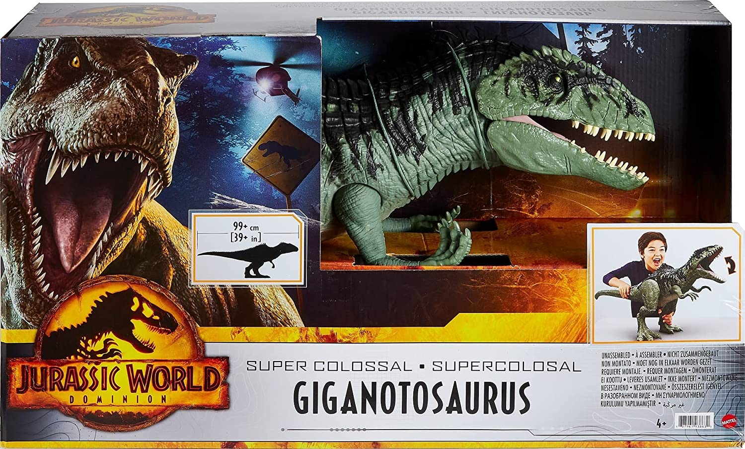 Jurassic World Dominion Super Colossal - Giganotosaurus GWD68 - Colorland Toys