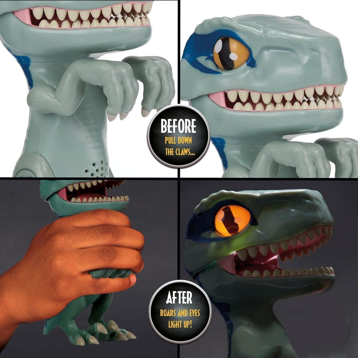 Jurassic World Dominion Trigger Chomper - Blue Dominion JUR - 1034 - Colorland Toys