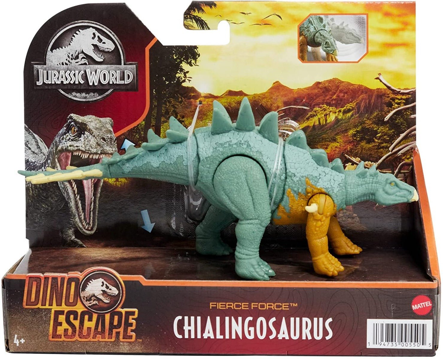Jurassic World Fierce Force Chialingosaurus HBY69/GWN31 - Colorland Toys