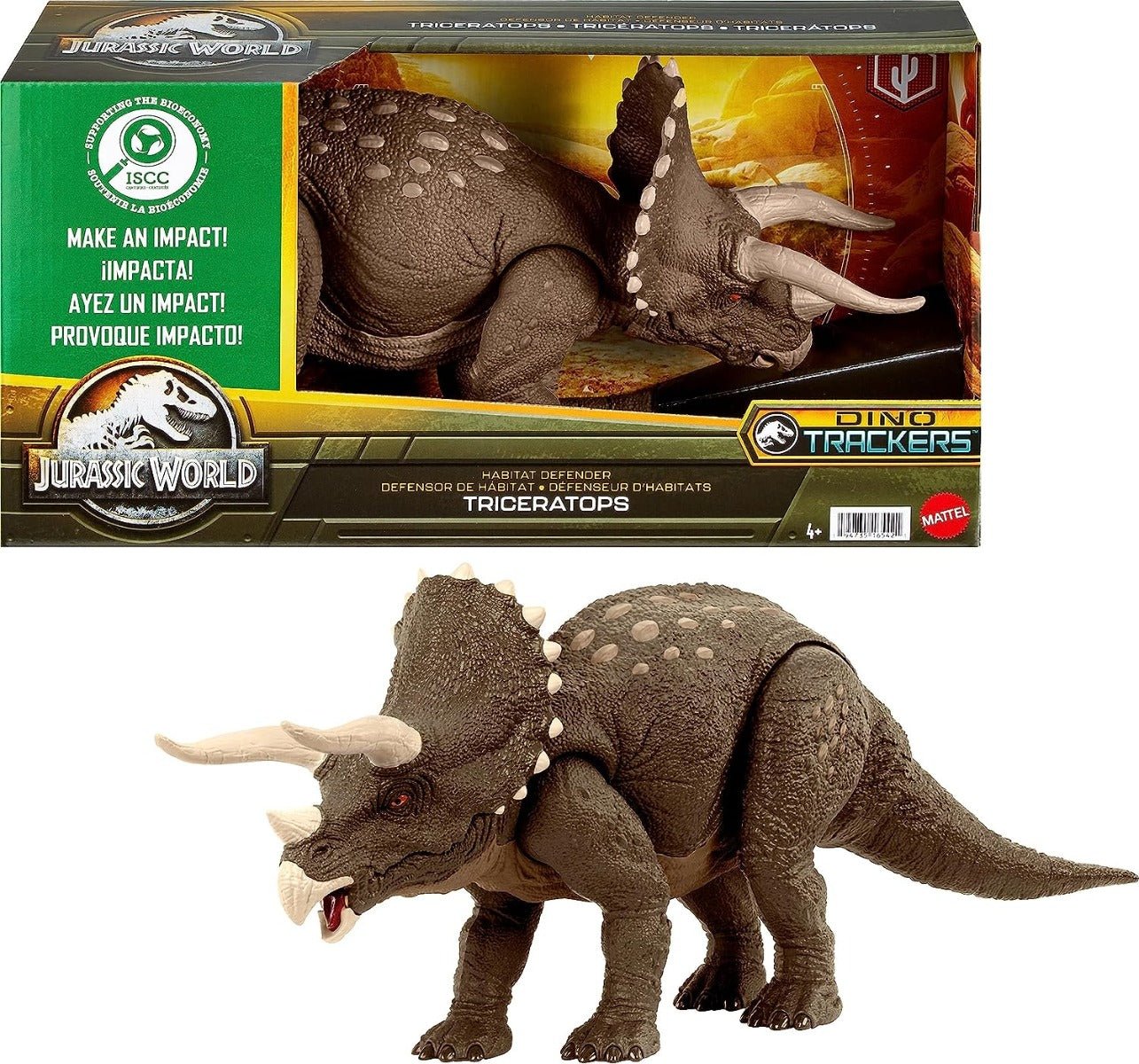 Jurassic World Sustainable Triceratops HPP88 - Colorland Toys