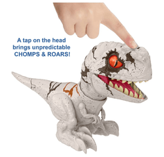 Jurassic World Uncaged Rowdy Roars Speed White Dino Figure GWY57 - Colorland Toys