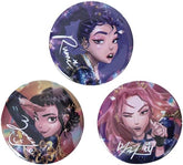 K-Pop Demon Hunters Badge Pack 3Pcs 81012 - Colorland Toys