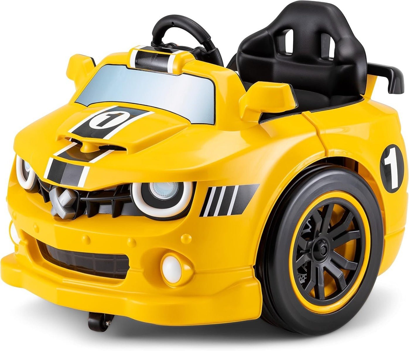 Kamikaze Bolt Ride On Yellow CT - 326 - Colorland Toys