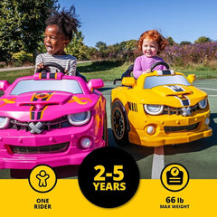 Kamikaze Bolt Ride On Yellow CT - 326 - Colorland Toys