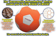 Kickerball Swerve Football – Curve, Bend & Swerve Like a Pro | Model KBS01184 - Colorland Toys