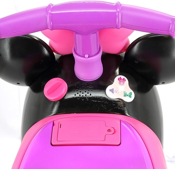 Kiddieland Lights 'N' Sounds Minnie Zoom Ride On 64683 - Colorland Toys